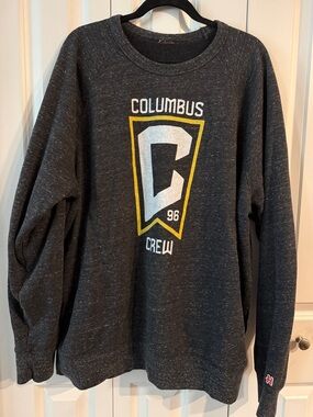 HOMAGE Dark Gray Columbus Crew Graphic Crewneck